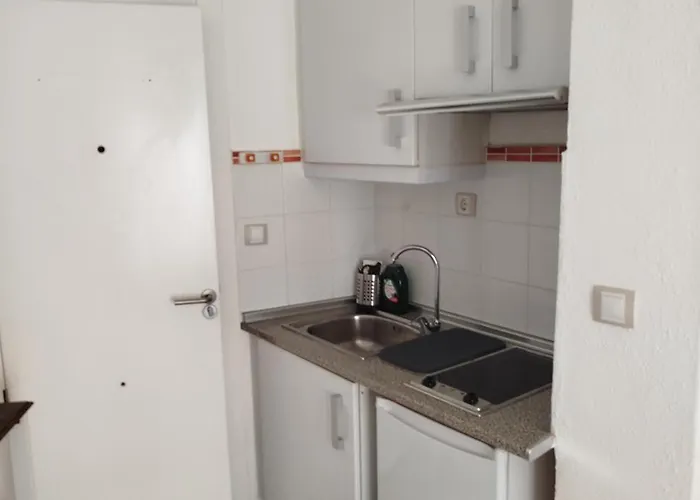 아파트 Estudio 2 Personas Con Piscina En 데니아