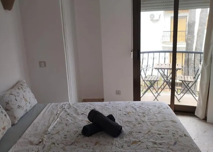 아파트 Estudio 2 Personas Con Piscina En 데니아